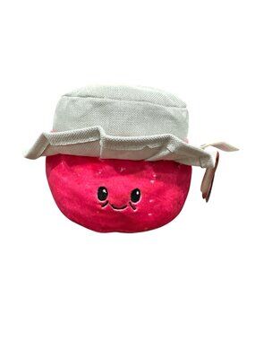 Gigglescape Plush Strawberry Jam Jar Stuffed Toy For Ages 1+